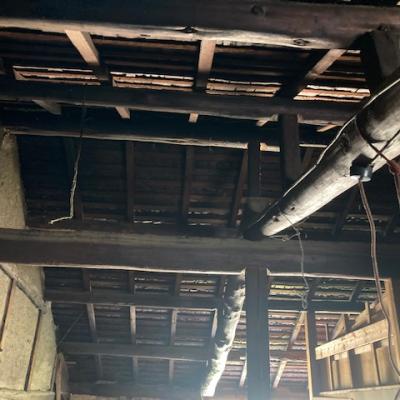 Kominka Interior Beams